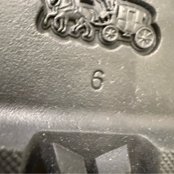 Coach Sculpted C Fisherman Sandals Black Leather Sz 6 NIB - Picture 7 of 12